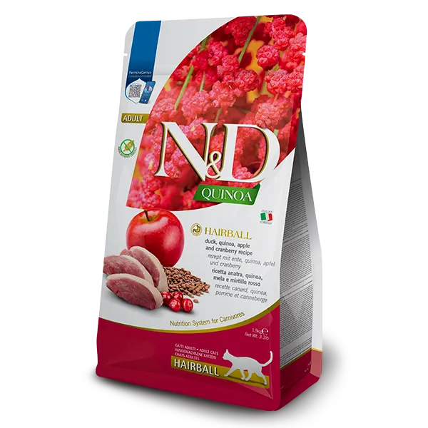 [55445] Quinoa Chat Adult Hairball (1.5 kg) - Farmina