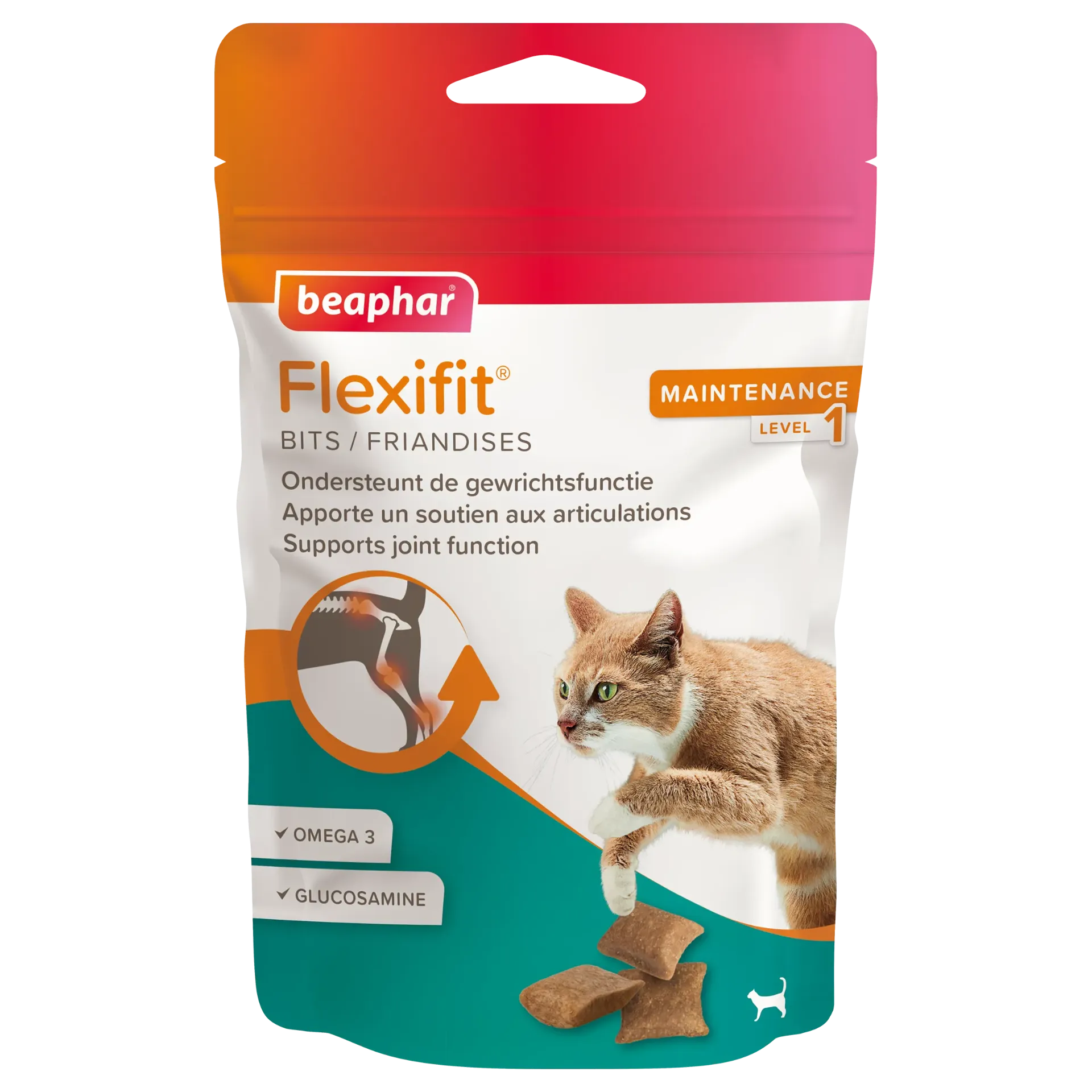 Friandises Chat Flexifit Maintenance Niv1 (150 g) - Beaphar