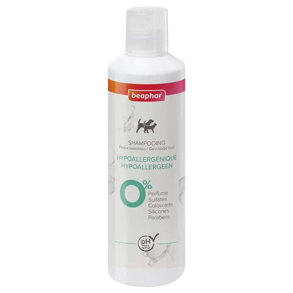 Shampoing Hypoallergénique Chien & Chat (250 ml) - Beaphar