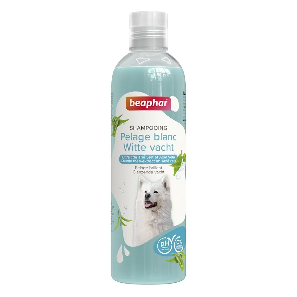 Shampooing pelage Blanc (250 ml) - Beaphar