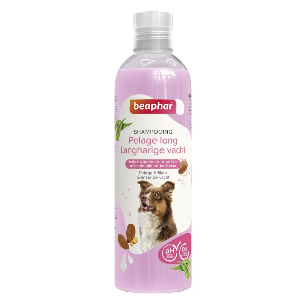 Shampooing pelage long (250 ml) - Beaphar