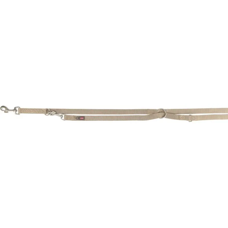 [55509-025] Laisse Premium Réglable - Sable (XS-S) - Trixie