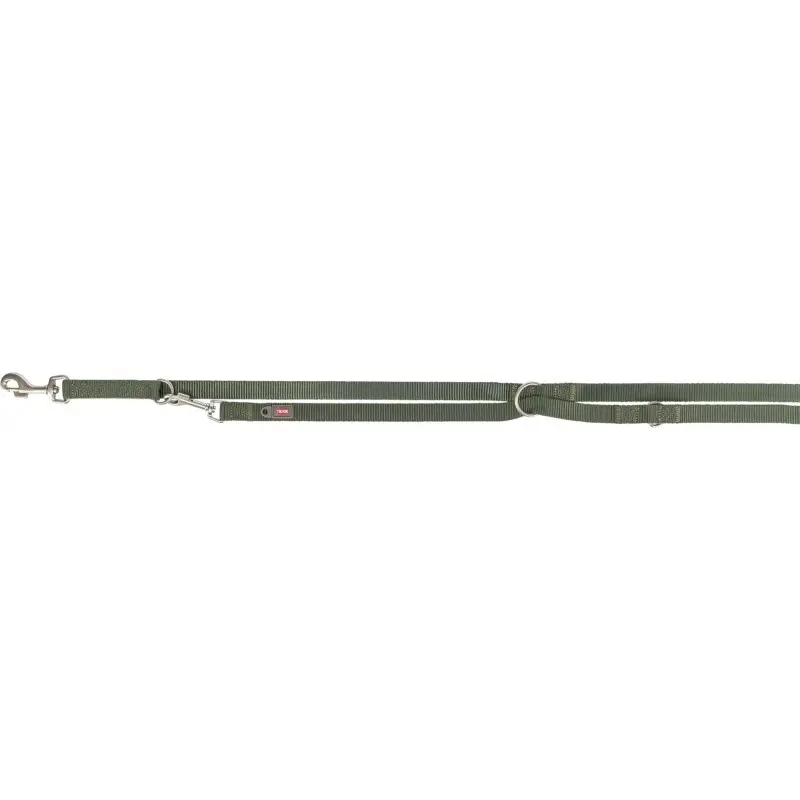 Laisse Premium Réglable - Vert olive (XS-S) - Trixie
