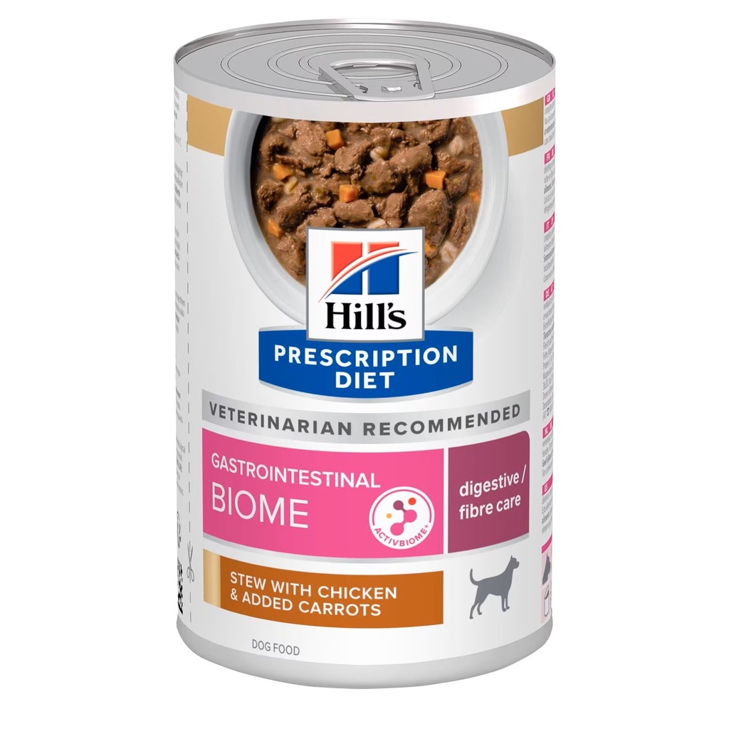 [55539] Canine Gastro-Intestinal Biome Mijotés (12 boites de 354 g) - Hill's Prescription Diet