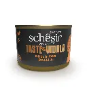 Boite de pâtée pour chien Poulet Paëlla (150 g) - Schesir