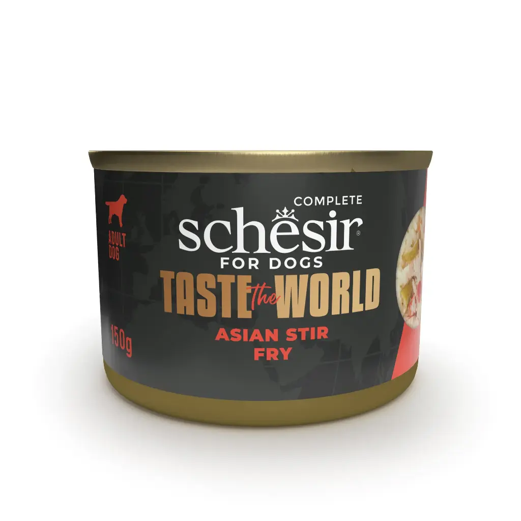 Boite de pâtée pour chien Asian Stir Fry (150 g) - Schesir