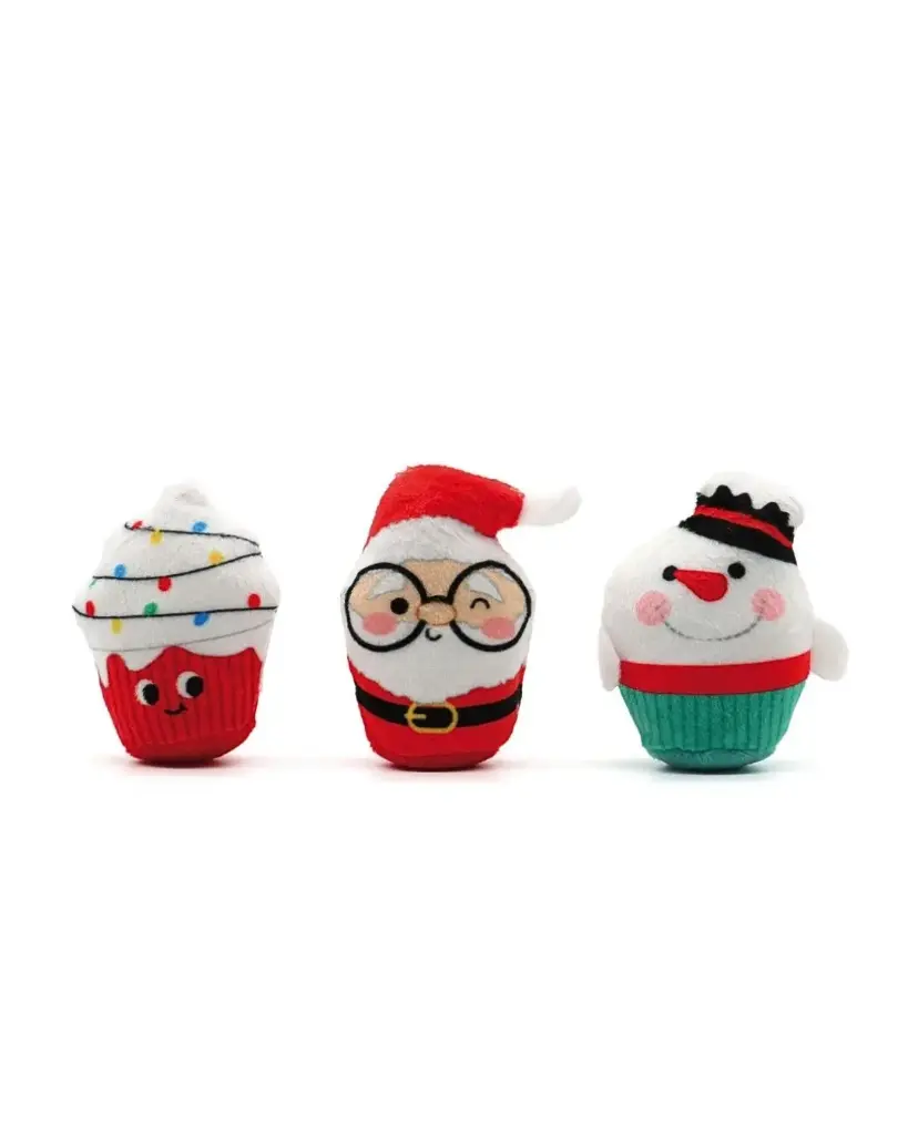 [55637] Jouets pour chat Xmas Cupcake (jouet aléatoire) - Croci