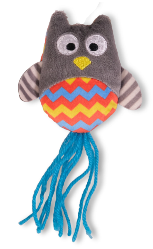 Jouet Chat Bowi Chouette (15 cm) - Vadigran