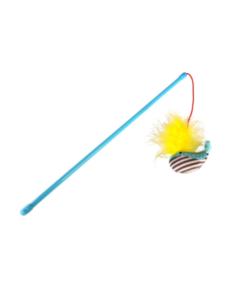 Jouet Chat Bowi Canne à pêche Poisson (40 cm) - Vadigran