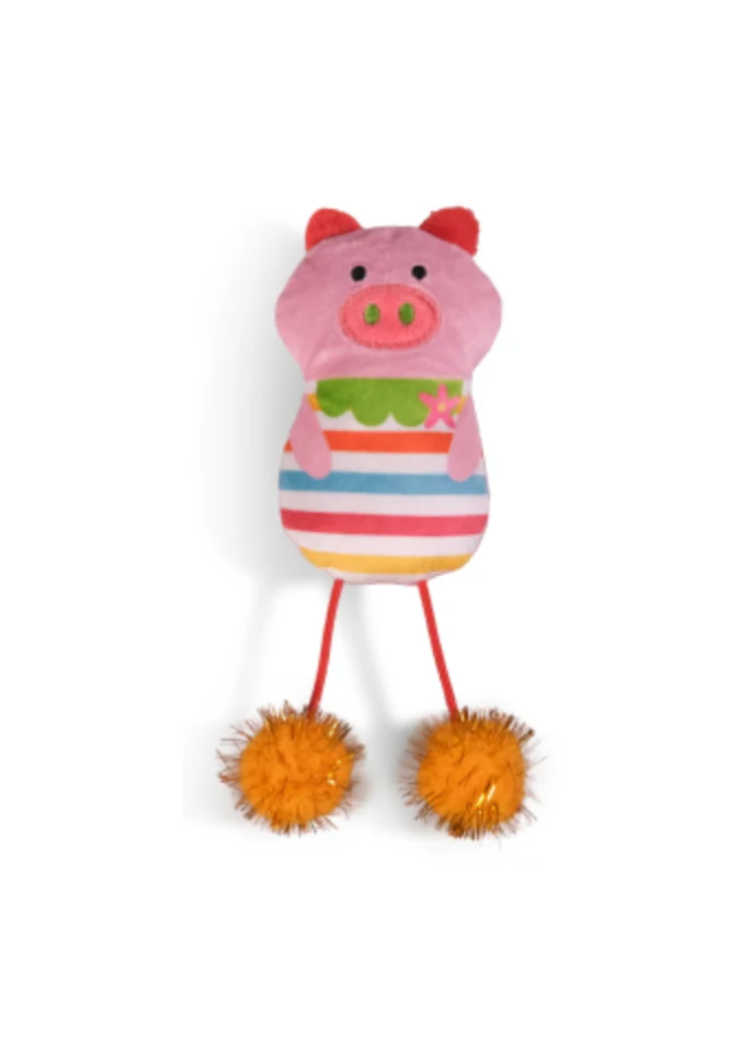 [55683] Jouet Chat Bowi Cochon (16 cm) - Vadigran