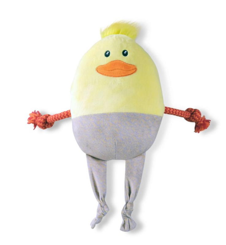[55685] Jouet Chien Peluche Puffy Canard (38 cm) - Vadigran