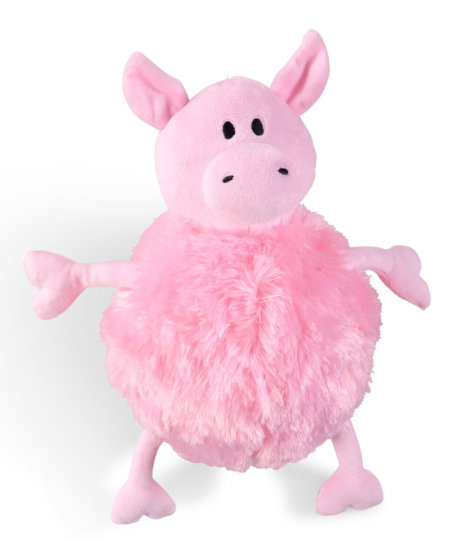 Jouet Chien Peluche Belly Cochon (28 cm) - Vadigran