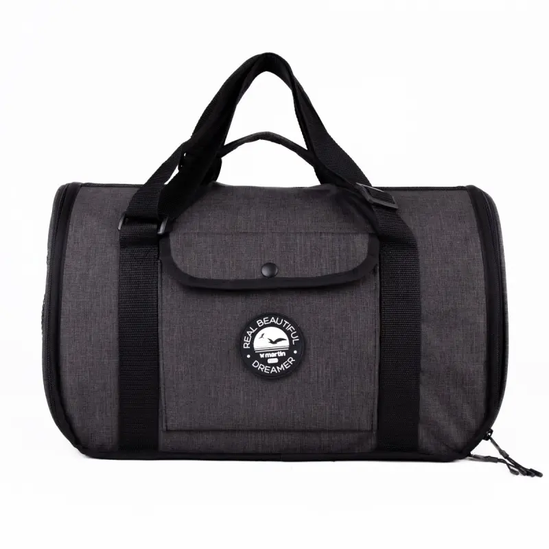 Sac Tunnel rigide Anthracite/Kaki (Taille 1) - Martin Sellier