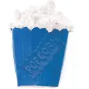 Pop Corn Sonore bleu latex - Martin Sellier