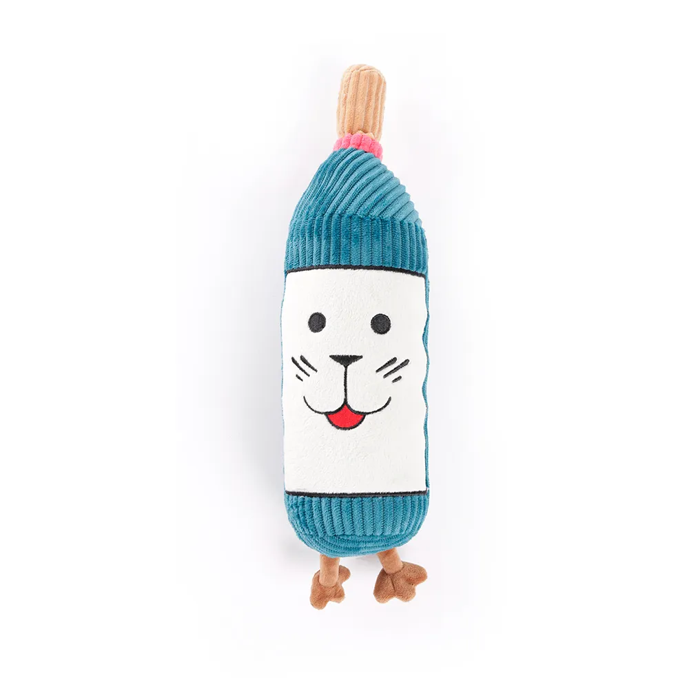 Peluche Bouteille de Vin (39 cm) - Martin Sellier