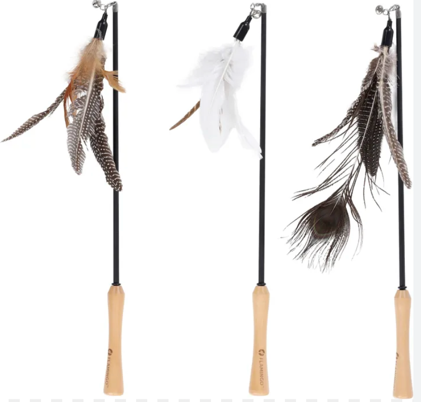 [55799] Jouet Tyra Canne à Pêche 47 à 77 cm - Flamingo