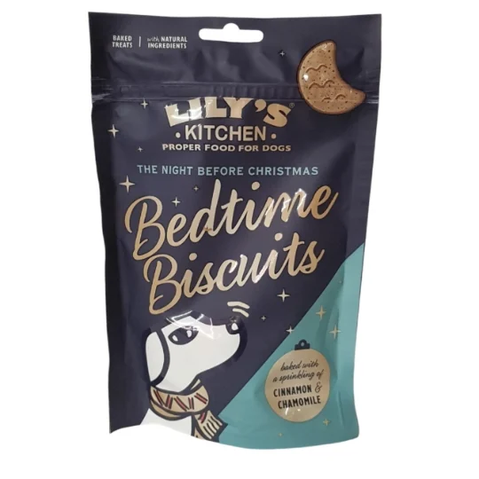 Bedtime Biscuits Jerky with Orange, Cinnamon & Chamomile (80 g) - Lily's Kitchen