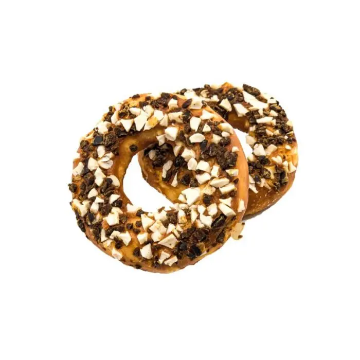 Donut collagène Poulet nappé (Diamètre 10 cm) - Bubimex