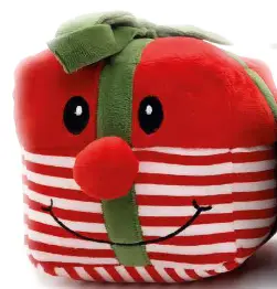 Xmas Peluche Cadeau (16 cm) - Bubimex