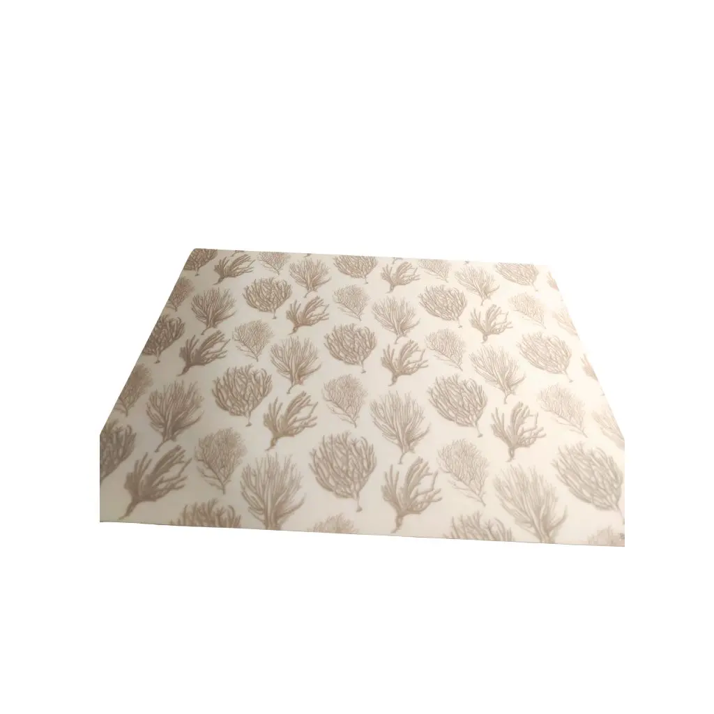 [55947] Set de table rect. corail beige 33x45