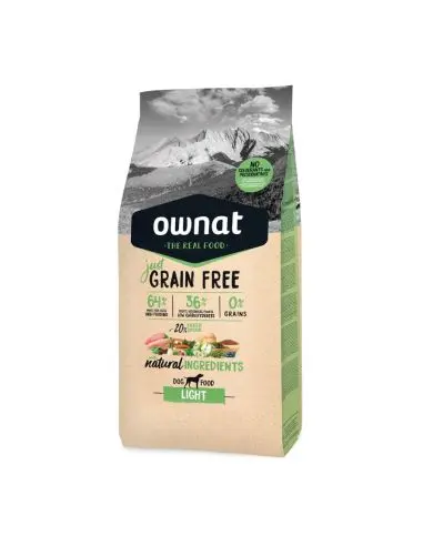 Croquettes Just Chien GF light (14 kg) - OWNAT