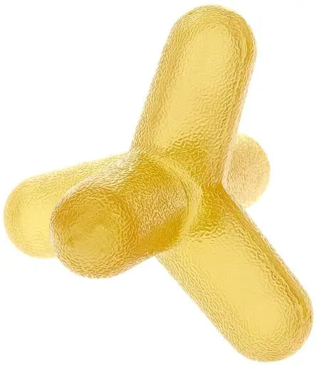 Vérin avec son pour chien orange ou bleu - Ferribiella