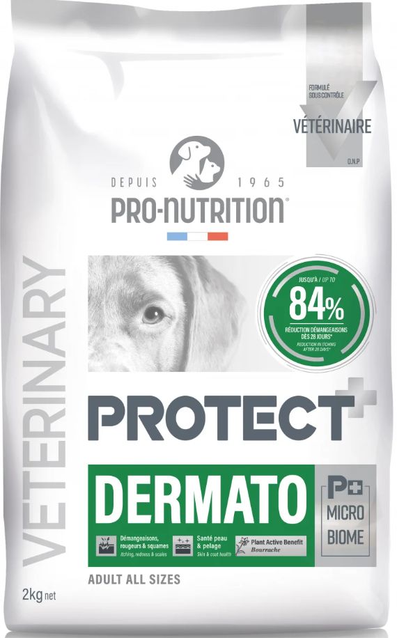 [56034-002] Croquettes Protect Dermato pour chien (2 kg) - Pro-Nutrition