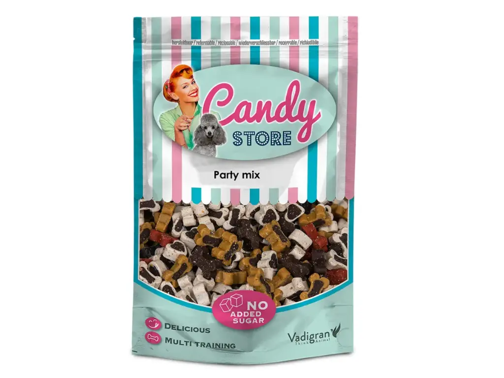 Friandises pour chien Candy Party Mix (180 g) - Vadigran