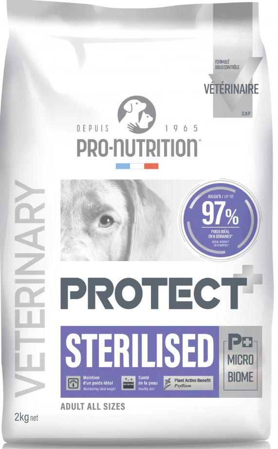 Croquettes Protect Sterilised pour chien (2 kg) - Pro-Nutrition