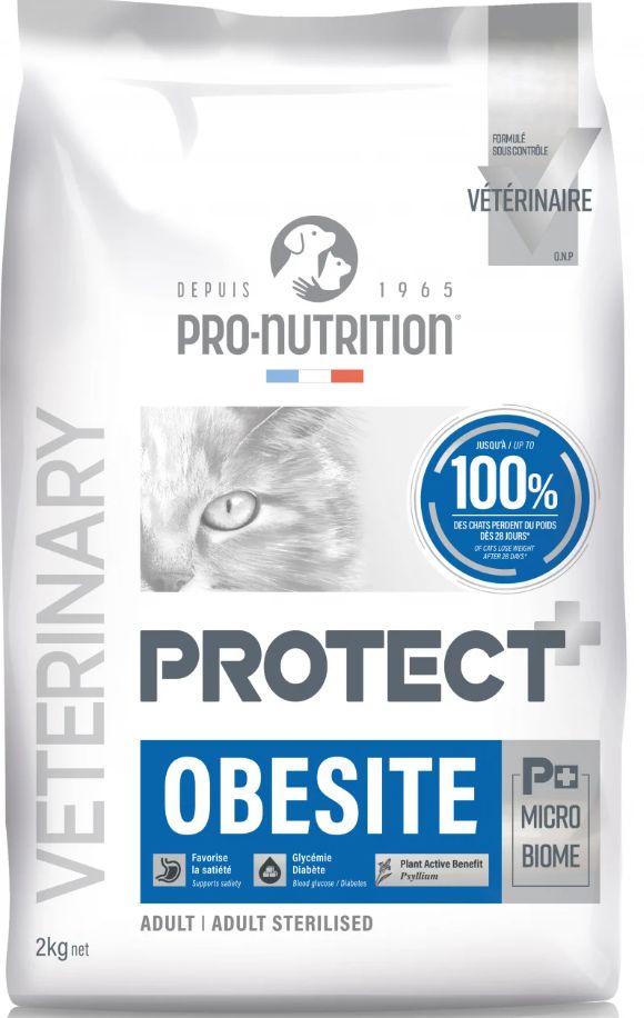 Croquettes Protect Obesite pour chat (8 kg) - Pro-Nutrition