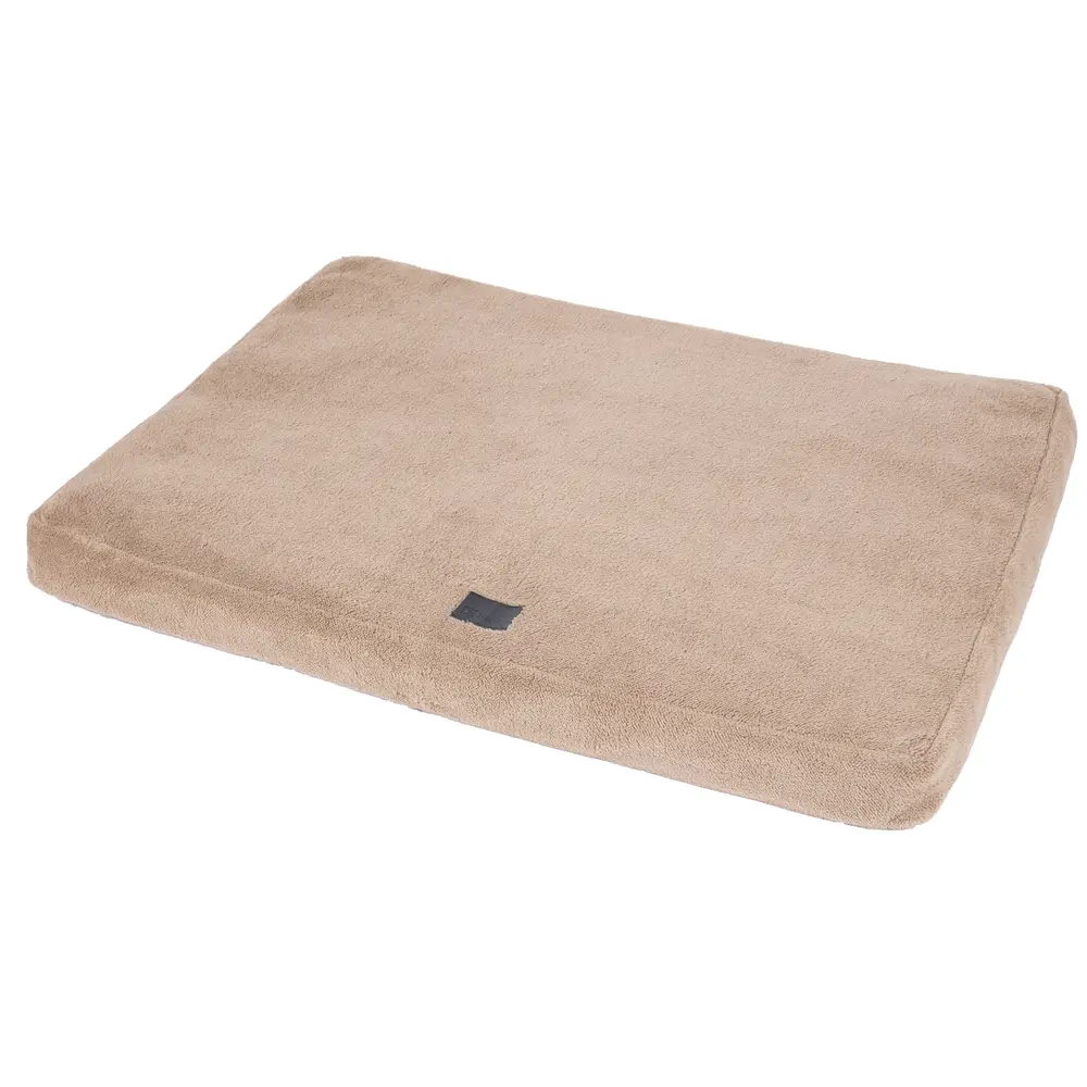 (SD) Matelas plat peluche ardoise, marron,vert, rose, (Taille 100) - Wouapy