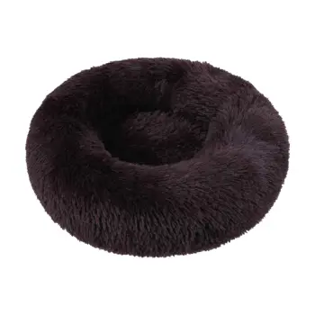 Corbeille ronde moelleuse chocolat (Taille 50) - Wouapy