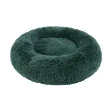 Corbeille ronde moelleuse Vert (Taille 90) - Wouapy