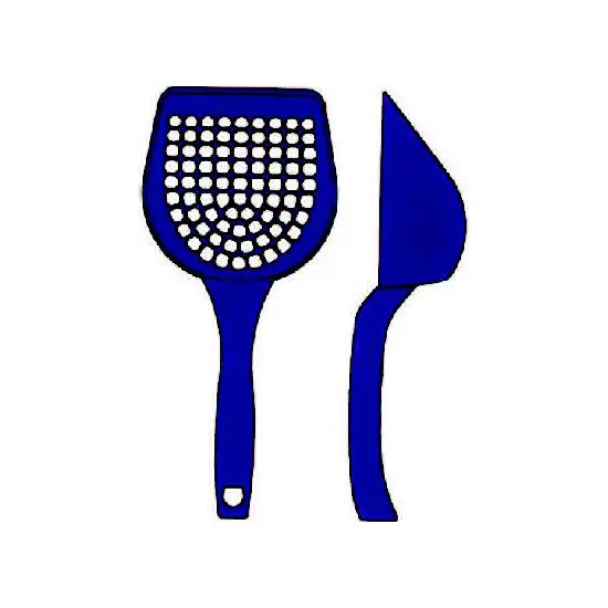 Pelle à litière bleu pour chat - Demavic