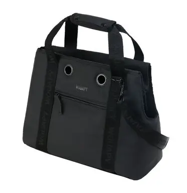 Sac cabas pour chien et chat noir - Wouapy