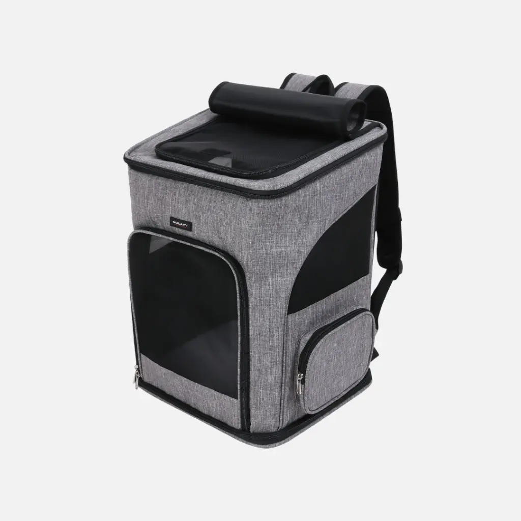 [56081] Sac à dos Bungalow gris - Wouapy