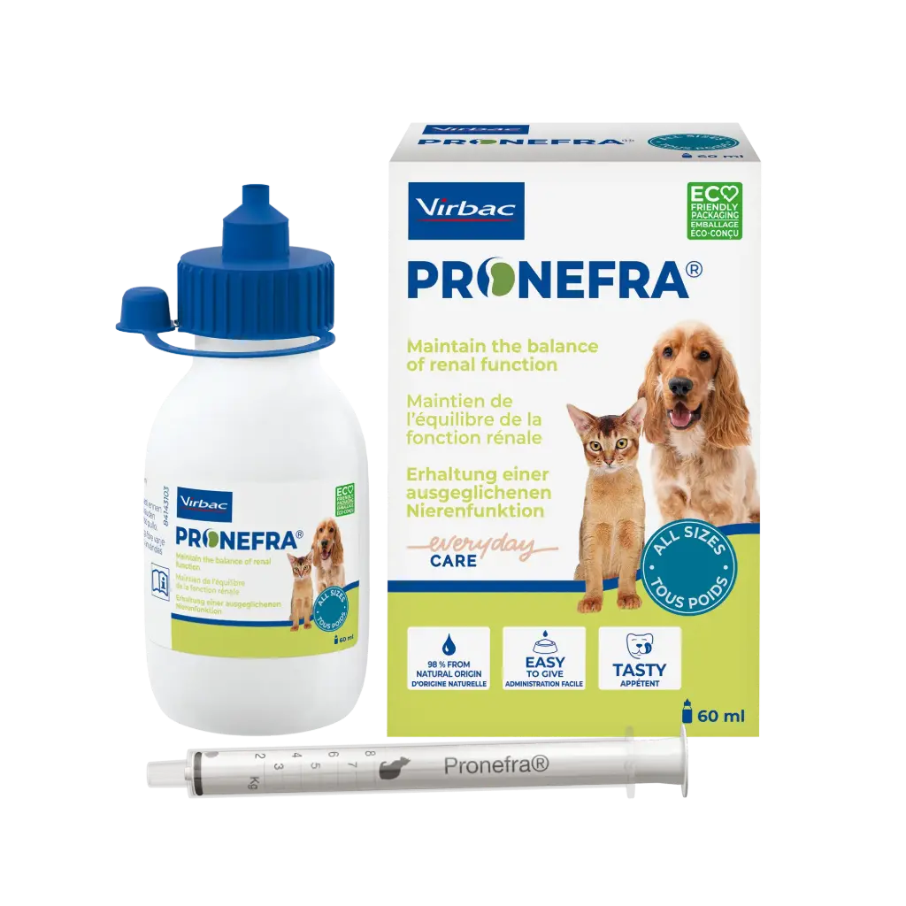 [5615_12200] PRONEFRA chat et chien (60 ml) - Virbac