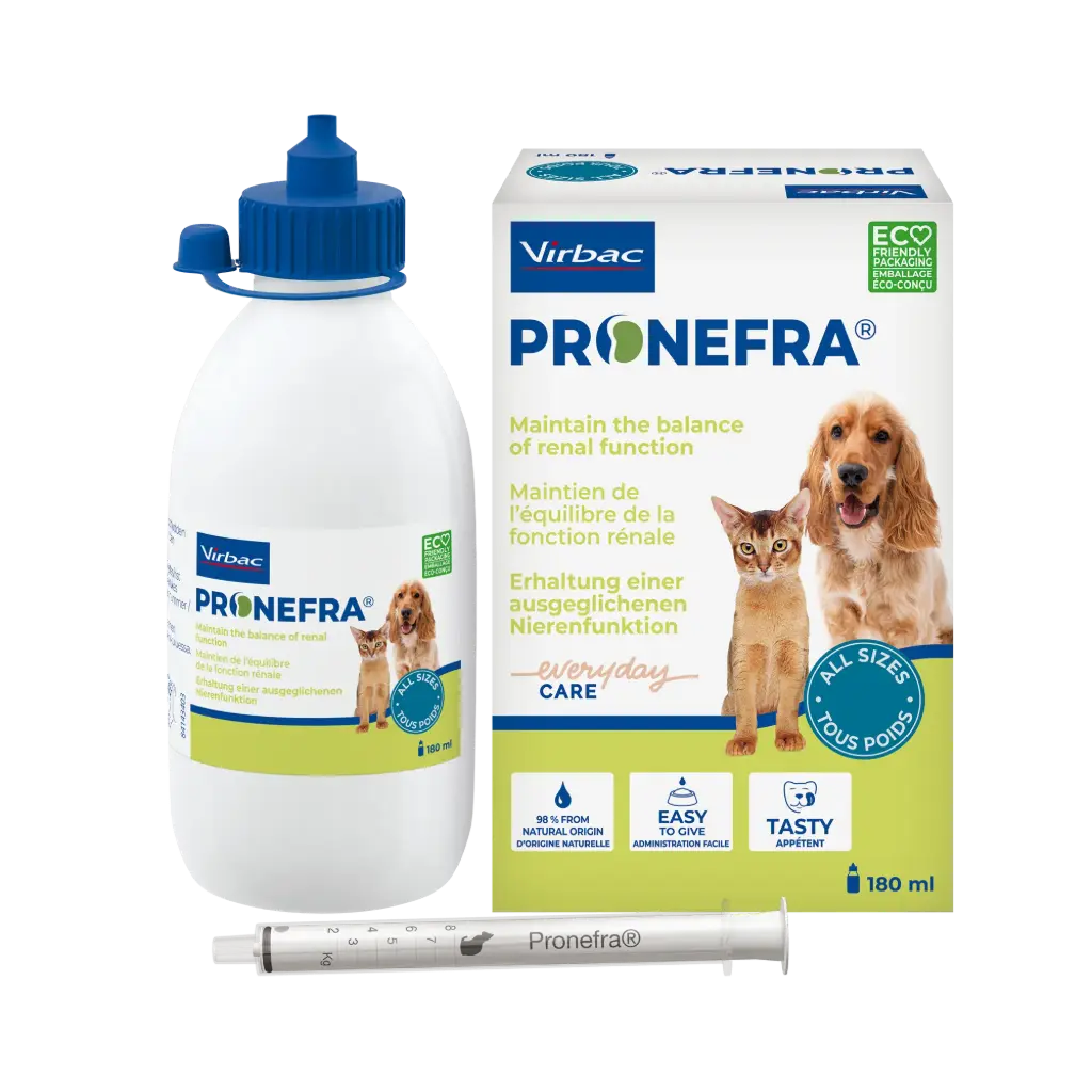 [5615_12201] PRONEFRA chat et chien (180 ml) - Virbac