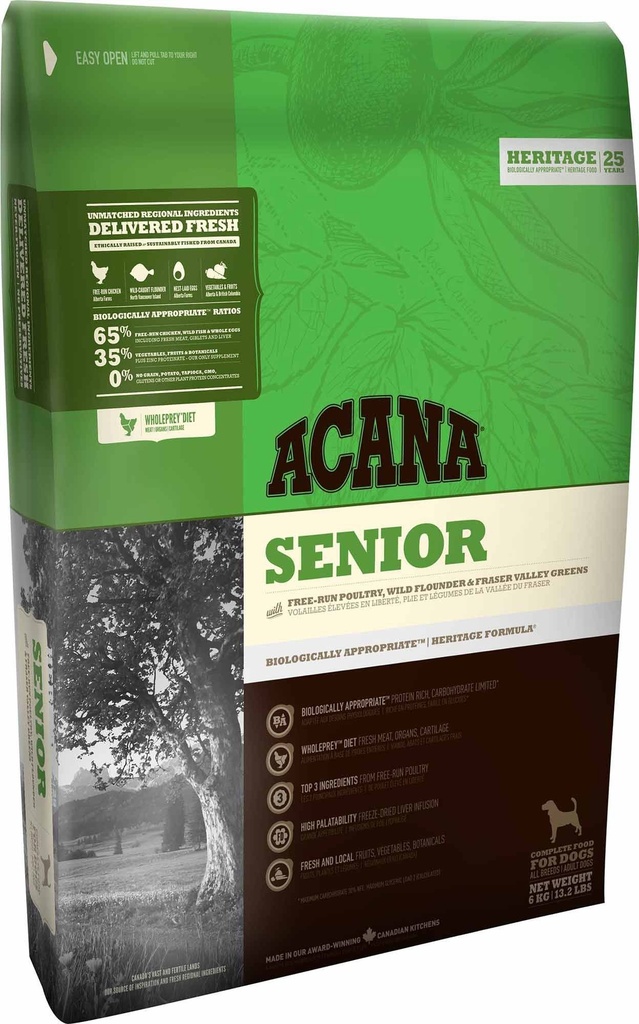 Senior Dog (11.4 kg) - Acana heritage