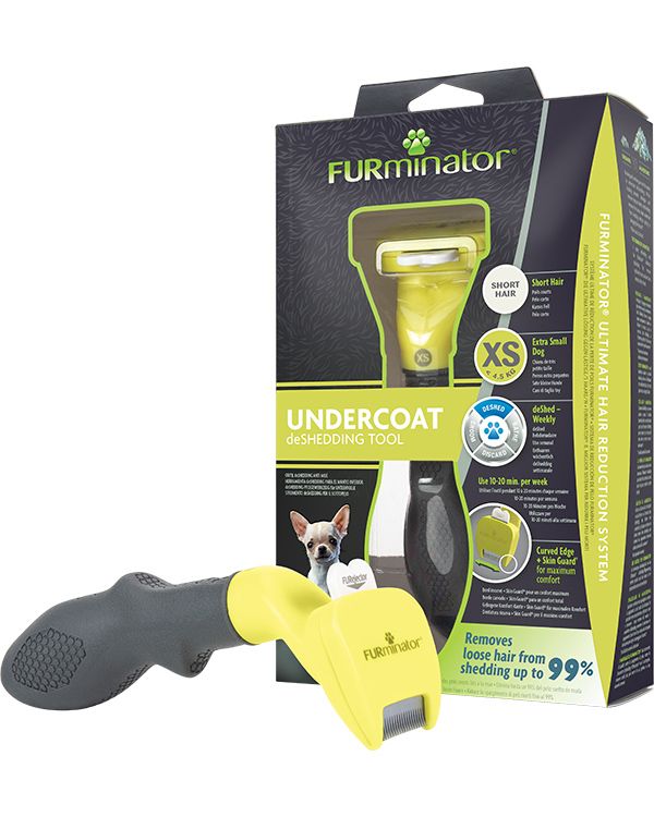 Brosse chien XS poils longs Undercoat deShedding - Furminator