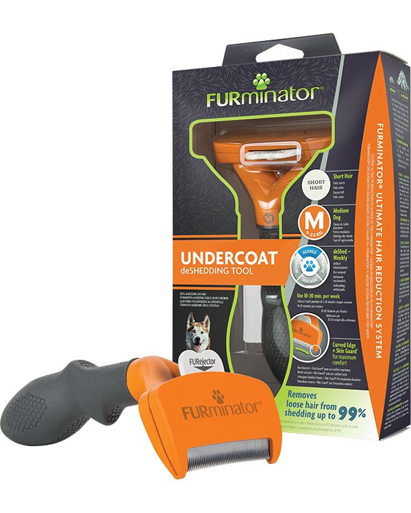 Brosse chien M poils courts Undercoat deShedding - Furminator