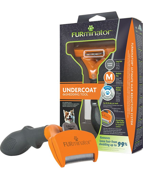 Brosse chien M poils longs Undercoat deShedding - Furminator