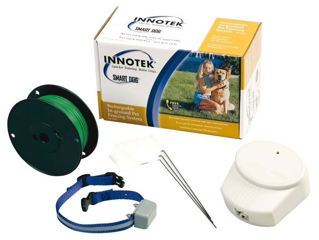 [6776] Clôture Anti-fugue avec collier rechargeable - Petsafe
