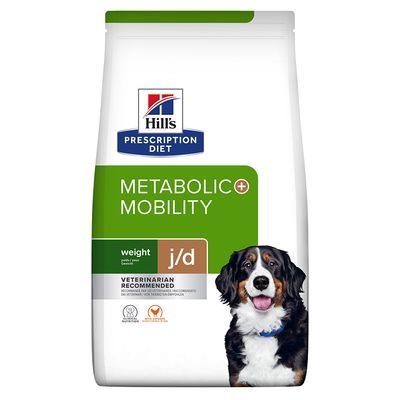 Canine Metabolic + J/D Mobility au poulet (12 kg) - Hill's Prescription Diet