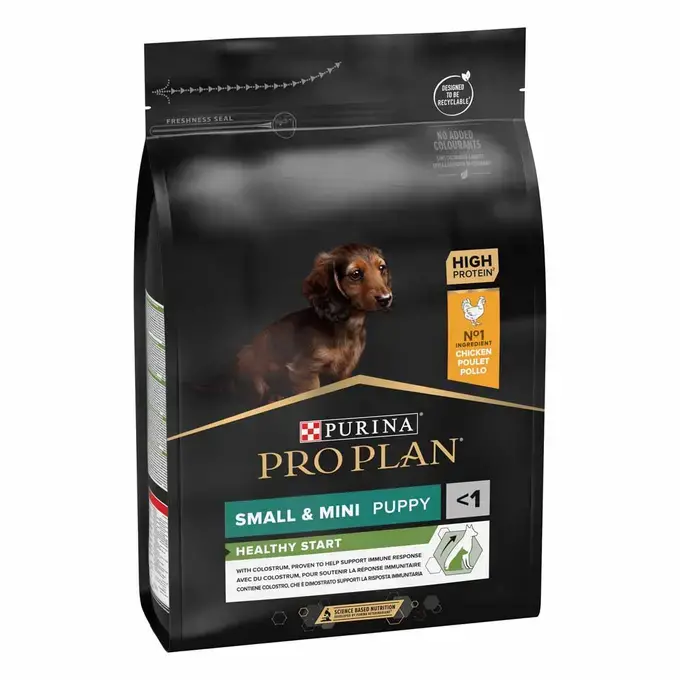 Small & Mini Puppy Healthy Start - Riche en poulet (7 kg) - Pro Plan