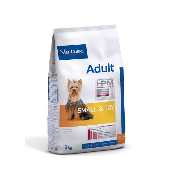 [7297_14276] Adult Dog Small & Toy (7 kg) - Virbac Veterinary HPM