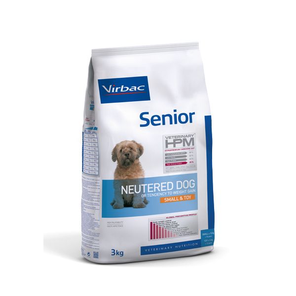 Senior Neutered Dog Small & Toy (7 kg) - Virbac Veterinary HPM