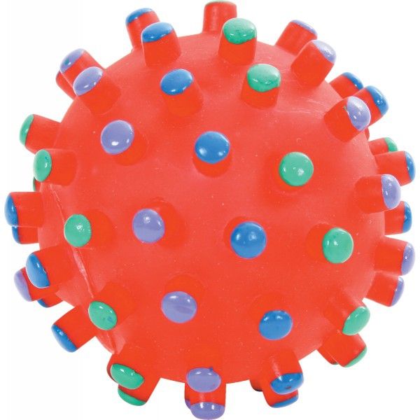 Jouet balle vinyle picot 9 cm - Zolux