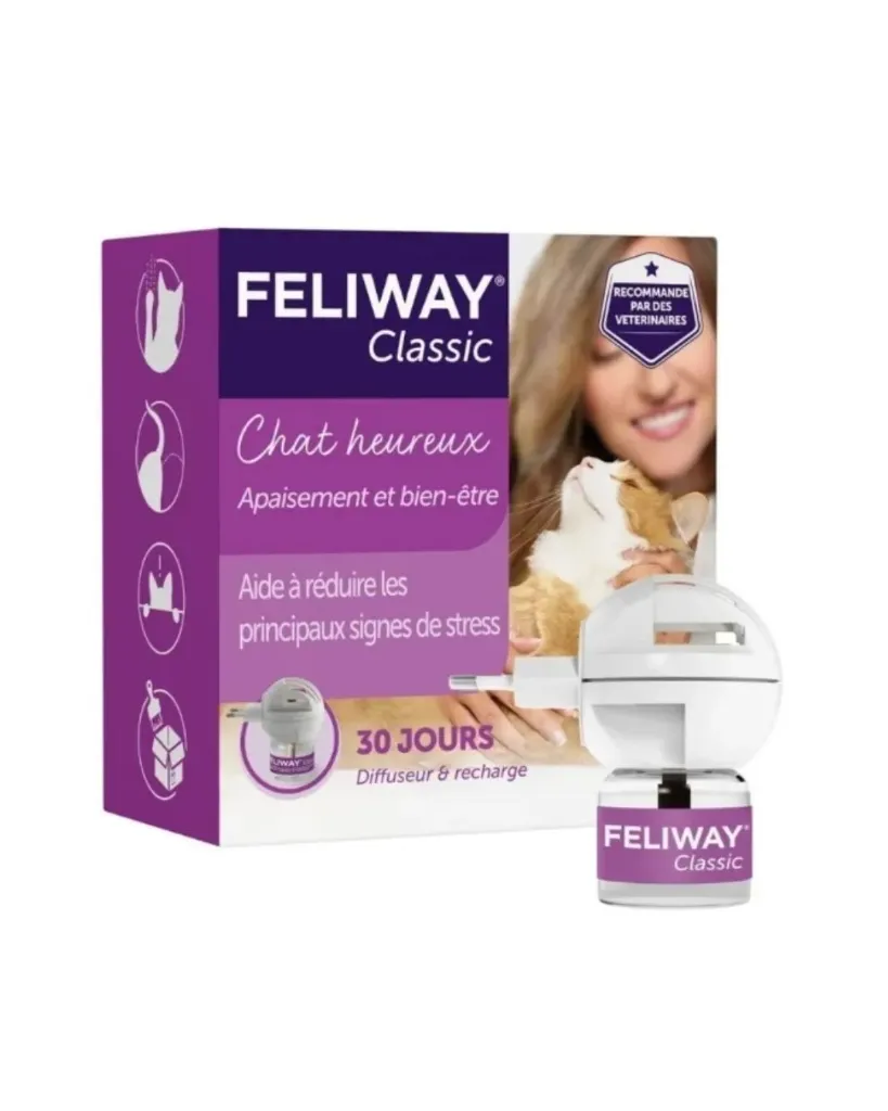 [7374] Feliway Classic diffuseur + recharge flacon (48 ml) - Ceva