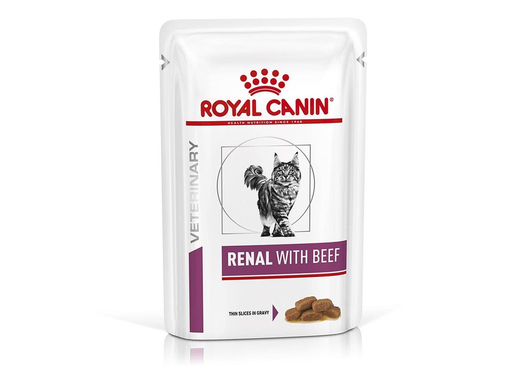 Cat Renal - Boeuf (12 sachets 85 g) - Royal Canin Veterinary